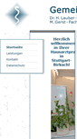 Mobile Screenshot of lauber-gerst.de